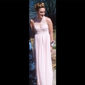 Beautiful Blush Pink Prom Dress